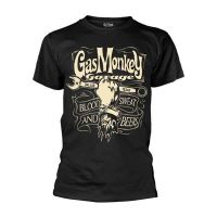 Gas Monkey Garage - Mechanics Spanner Black (T-Shirt)