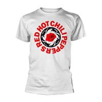 Red Hot Chili Peppers - Rose BSSM Circle White (T-Shirt)