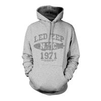 Led Zeppelin - LZ College Grey (Hooded Sweatshirt)