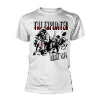 The Exploited - Army Life White (T-Shirt)