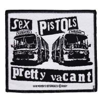 Sex Pistols - Pretty Vacant White (Patch)