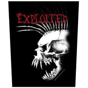 Exploited - Bastard Skull (Backpatch)