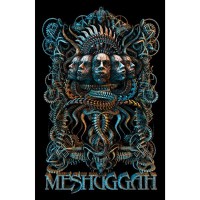 Meshuggah - 5 Faces (Textile Poster)