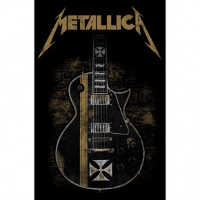 Metallica - Hetfield Guitar (Textile Poster)