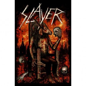 Slayer - Devil On Throne (Textile Poster)