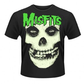 Misfits - Glow Jurek Skull (T-Shirt)