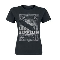 Led Zeppelin - Vintage Print LZ1 (Girls T-Shirt)