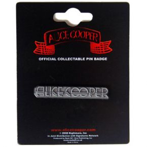 Cooper, Alice - Logo (Metal Pin Badge)