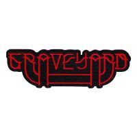 Graveyard - Embroidered Red Logo (Patch)