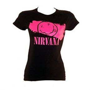 pink nirvana t shirt