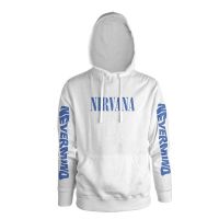 Nirvana - Nevermind White (Hooded Sweatshirt)