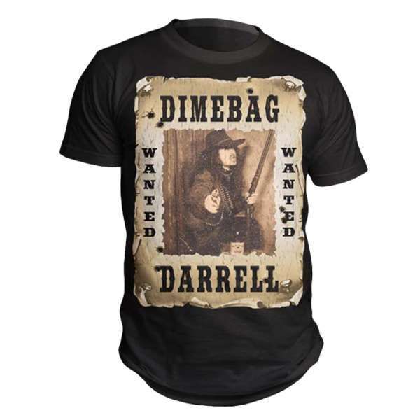 patologisk transmission Er velkendte Dimebag Darrell - Wanted (T-Shirt)